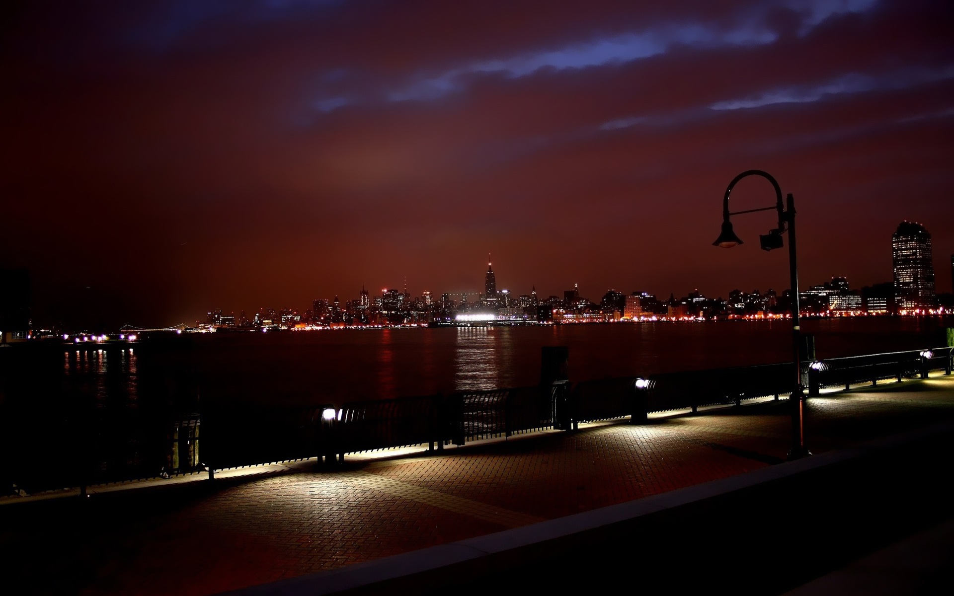 New York Skyline at Night1297315634